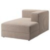 ModLounge CR - Chaise longue module, right, with armrest/Samsala grey-beige