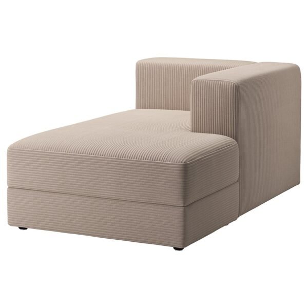ModLounge CR - Chaise longue module, right, with armrest/Samsala grey-beige