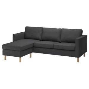 paerup-3-seat-sofa-with-chaise-longue-gunnared-dark-grey__1041909_pe841189_s5-1.jpg SofaLux 3C - 3-seat sofa with chaise longue, Gunnared dark grey