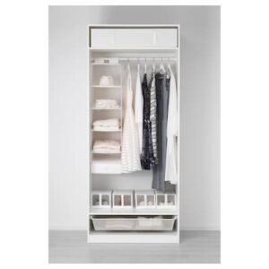 Cordo Wardrobe, 100x60x236 cm