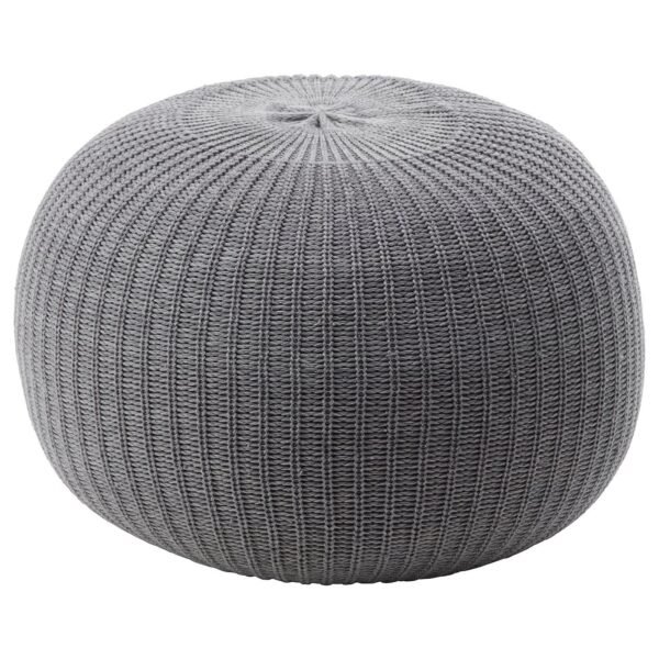 PuffSoft 1 – Grey Pouffe