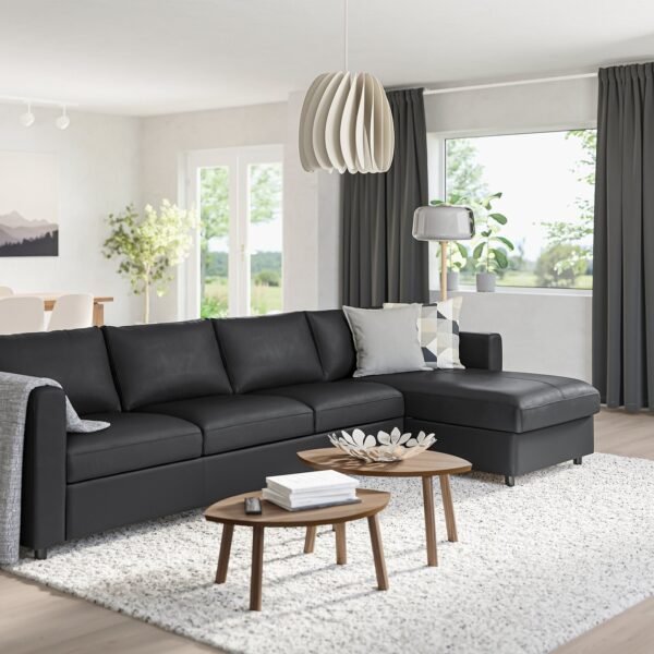 vimle-4-seat-sofa-with-chaise-longue-grann-bomstad-black__0817643_pe774069_s5.jpg SofaLux 4C - 4-seat sofa, with chaise longue/Grann/Bomstad black