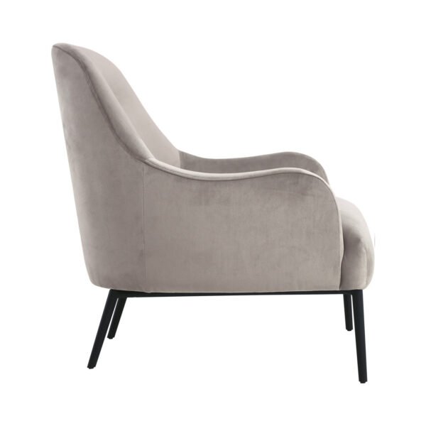 BIXTON Wider Seat Lounge Chair-Beige